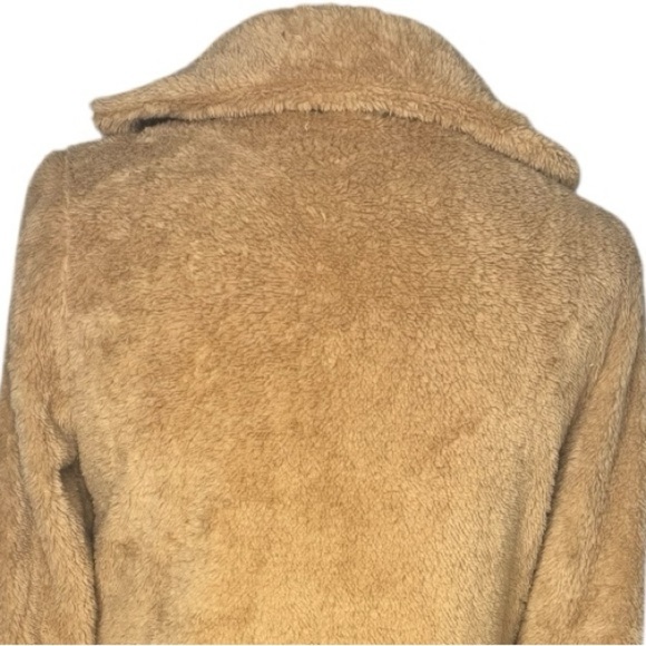 NWOT Tan Teddy Coat Faux Fur Chestnut Jacket shacket All sizes - Picture 4 of 8